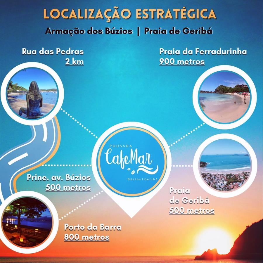 Pousada Cafemar Buzios Eksteriør bilde
